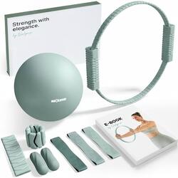 Set Studio Pilates Maison – Équipement Complet avec Balle, Anneau & Poids
