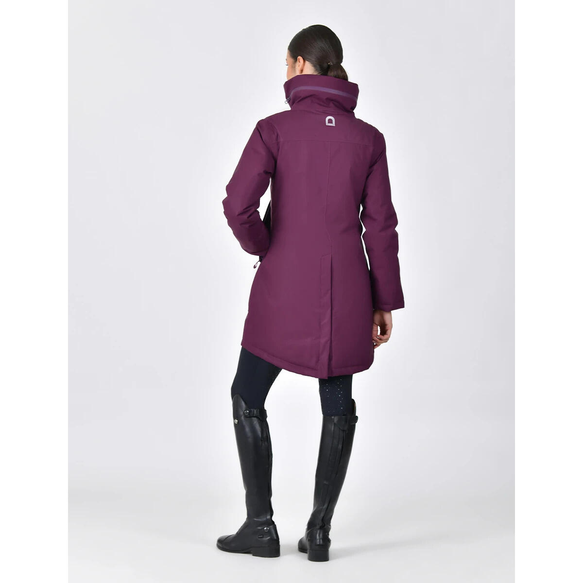 Damen Reitjacke mit Vollreißverschluss wasserdicht Dublin 2/5