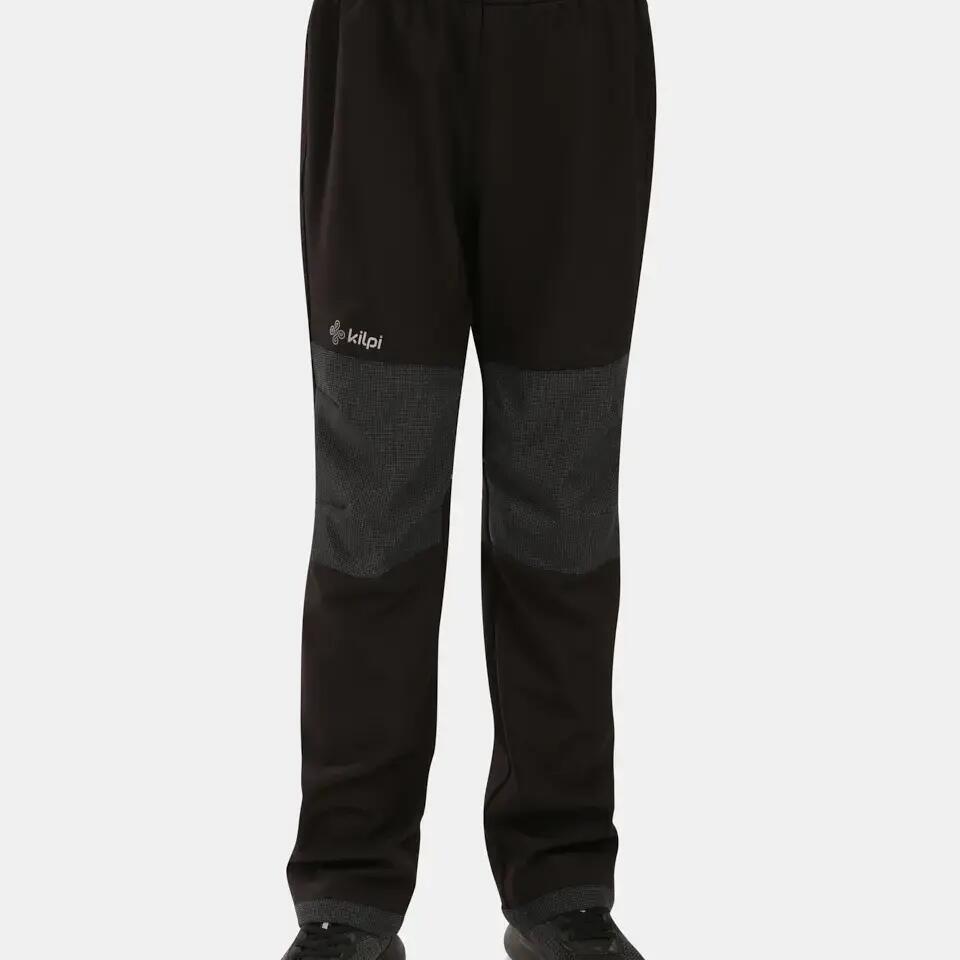 Kilpi Rizo-J Children's Softshell Outdoor Pants Black