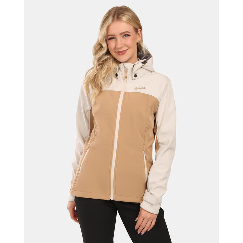 Geacă softshell KILPI Ravia, Bej, Femei
