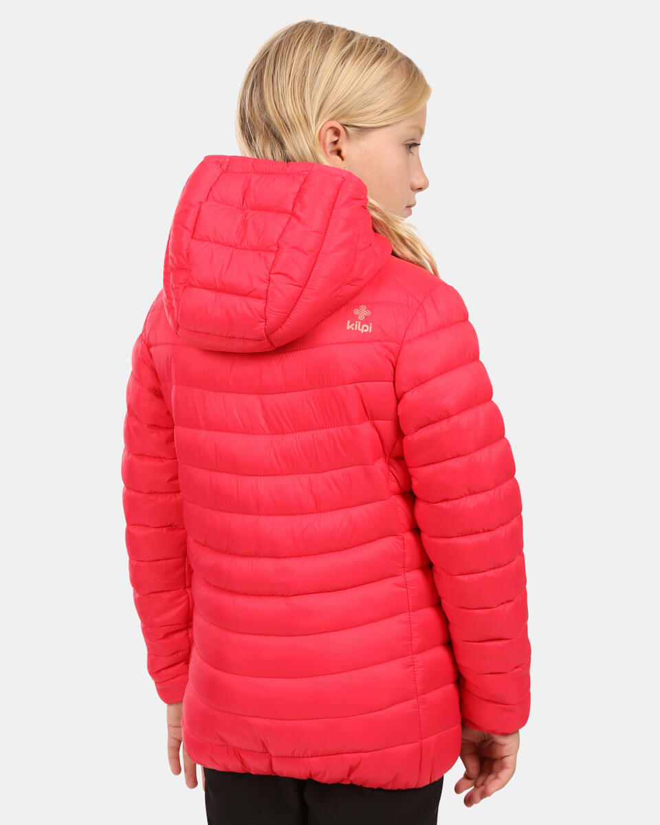 Veste isolante enfant Kilpi Rebeki-JG rose 2/3