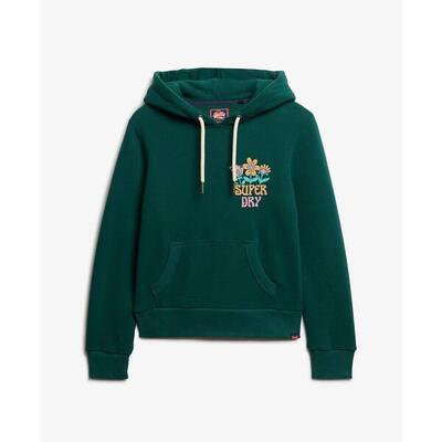 Dames hoodie superdry summer garden