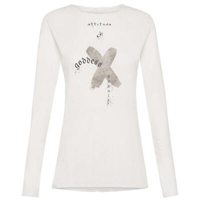 T-Shirt Deha Graphic Long Sleeve T-Shirt Donna