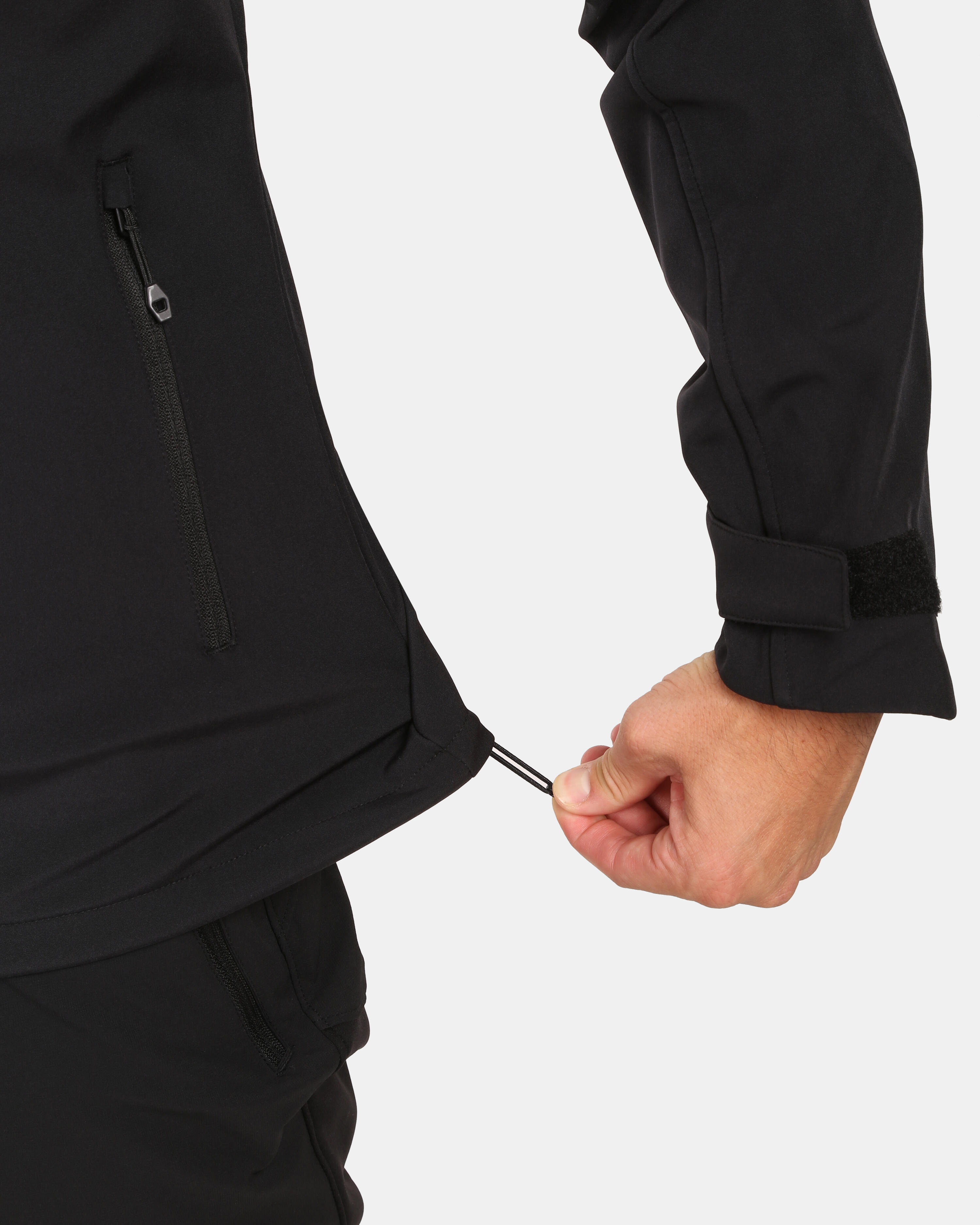 Kilpi Ravio-M Herren Softshelljacke Schwarz 5/7