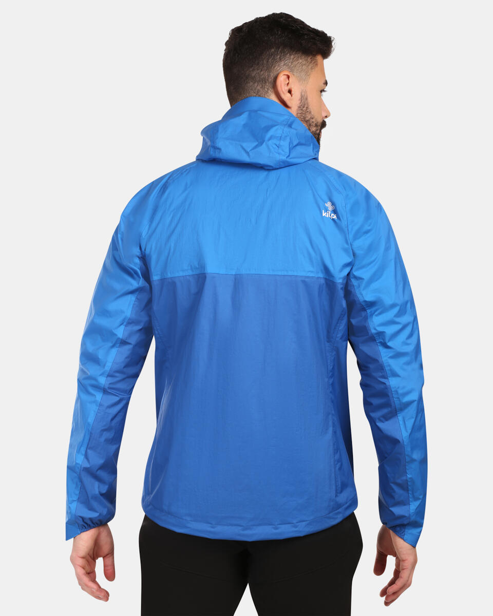 Chaqueta hardshell Kilpi Hurricane-M para hombre azul 2/6