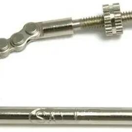 Sturmey Archer control pin (3-mark), stainless steel, 137 mm.
