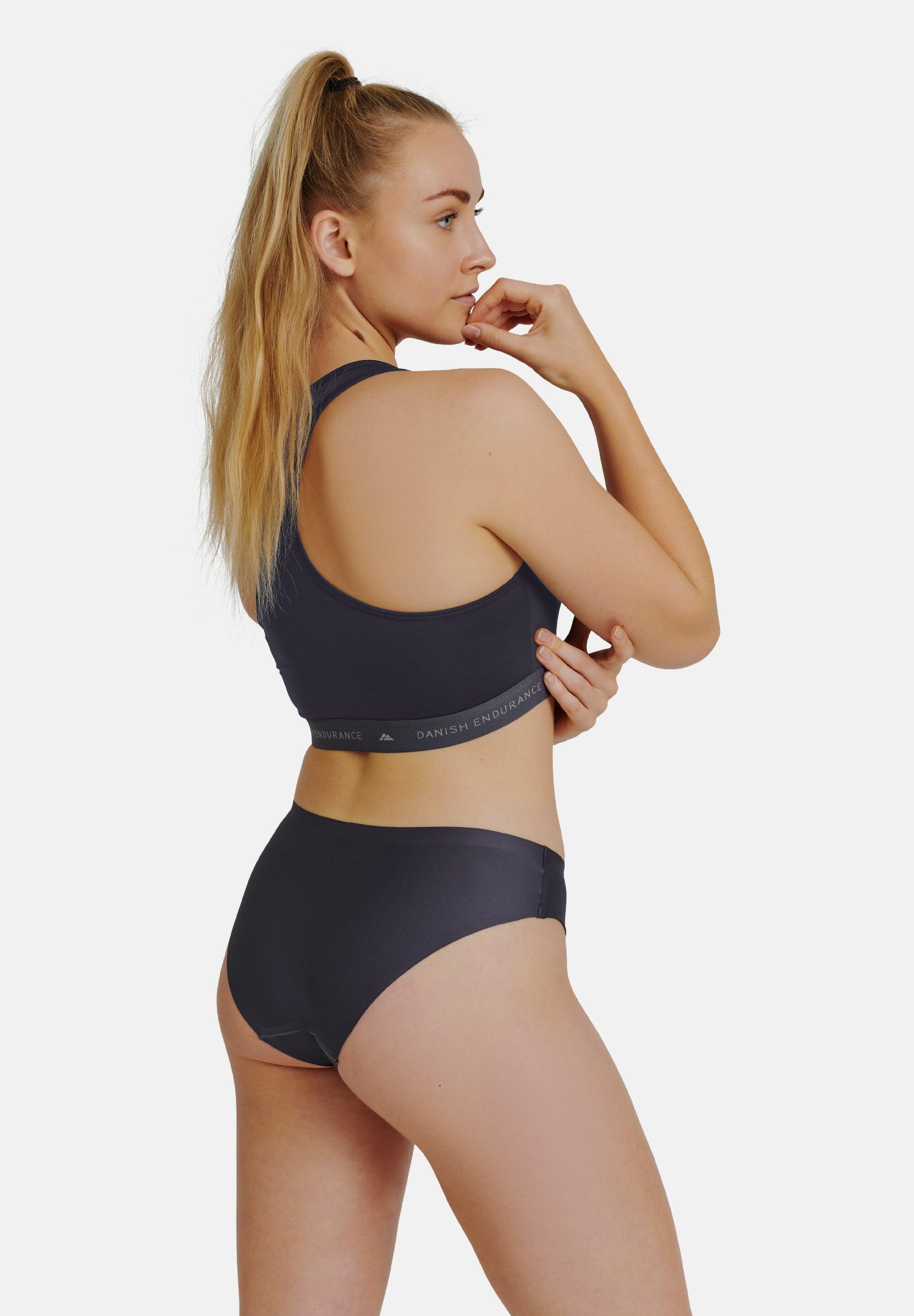 Culottes bikini invisibles femme Lot de 6 Sans coutures Microfibre recyclée 3/5