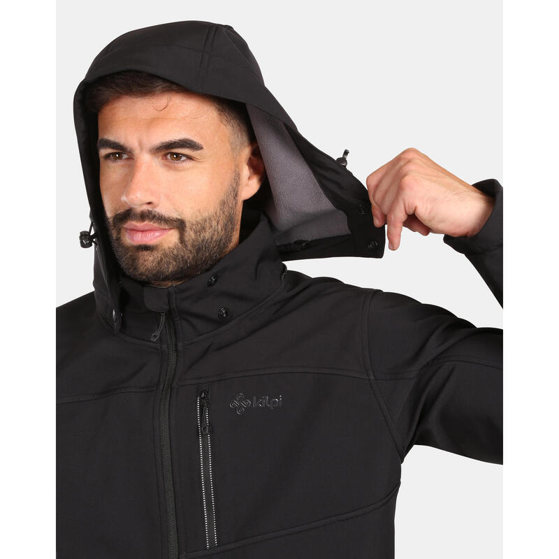 Geacă softshell KILPI Ravio, Negru, Barbati