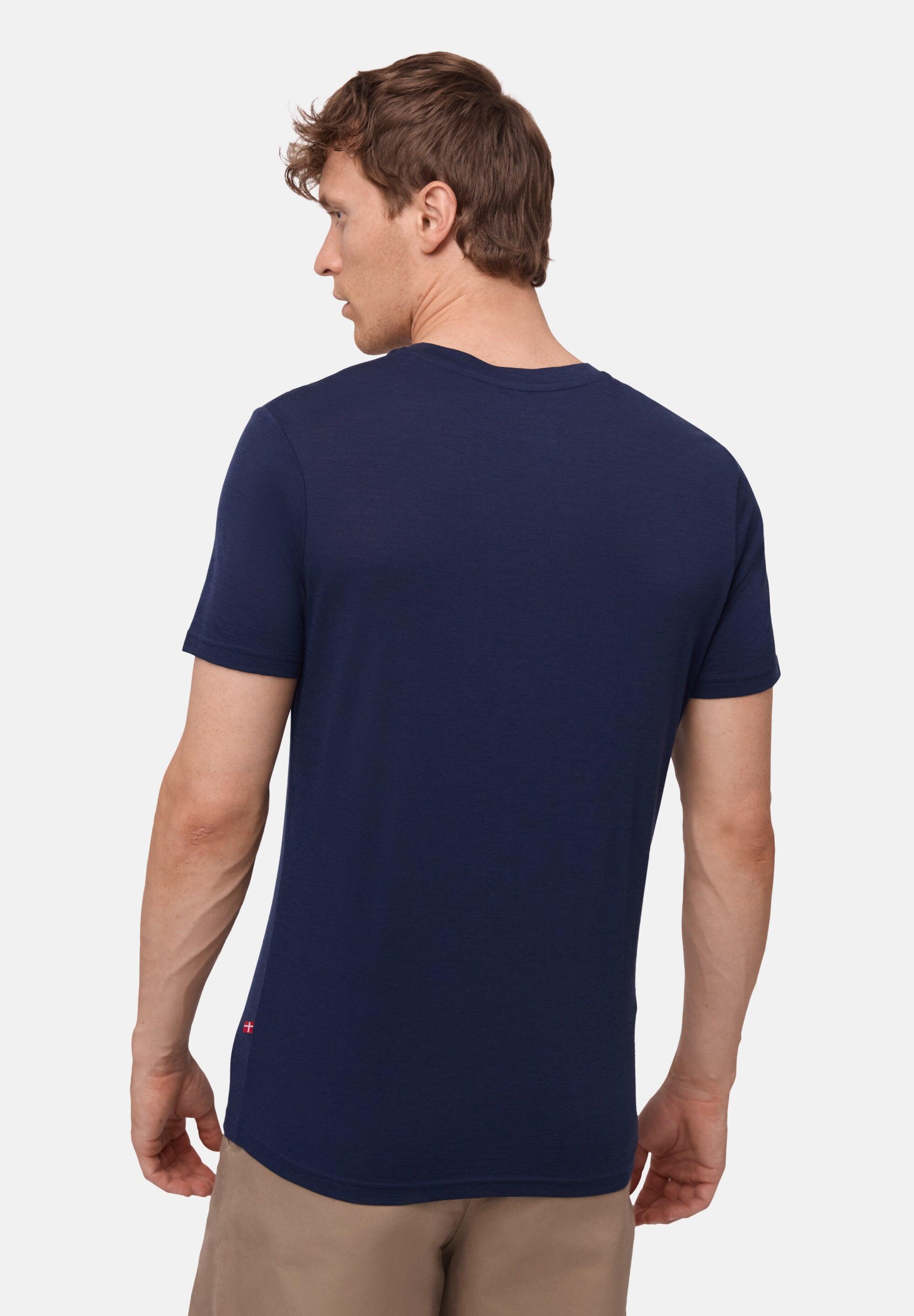 Camisola Interior Masculina 100% Lã Merino Leve Resistente a Odores 2 Pack 4/6