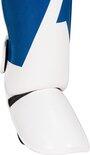 Ali's fightgear legacy scheenbeschermers m – echt leer – blauw/wit