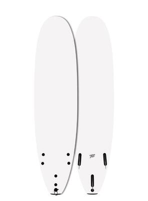 Foam surfboard 8'0" - blank series - wit
