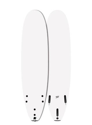 Foamie Surfboard 8'0" - Blank Series - Weiß