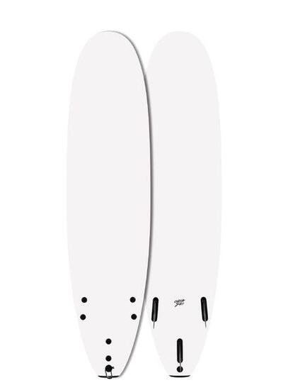 Foamie Surfboard 8'0" - Blank Series - Weiß