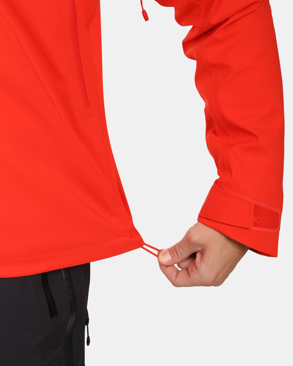 Veste Hardshell Homme Kilpi Trinity-M, Rouge 3/7