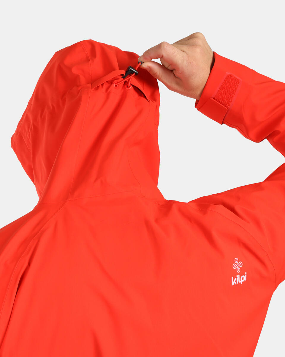 Veste Hardshell Homme Kilpi Trinity-M, Rouge 7/7
