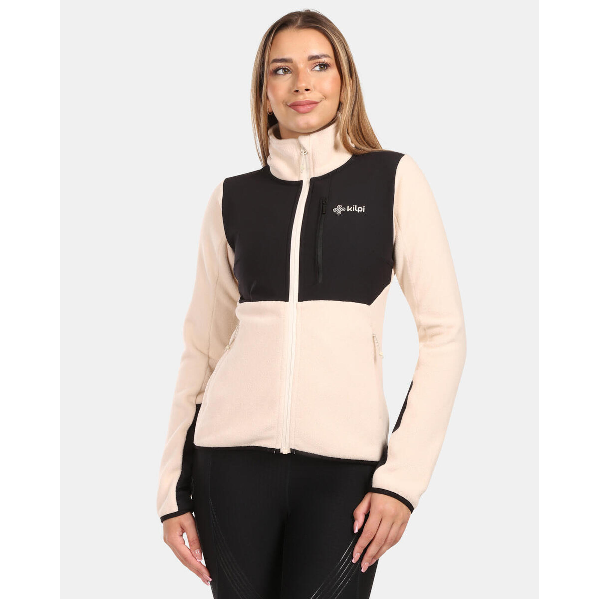 Kilpi - Couche Intermédiaire En Polaire Femme Kajaani-w - Polaire - Beige - Decathlon