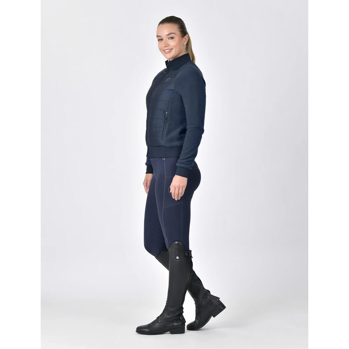 Reitjacke Full Zip Damen Dublin Hybrid 3/5