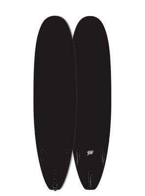 Foam surfboard 8'0" - blank series - zwart