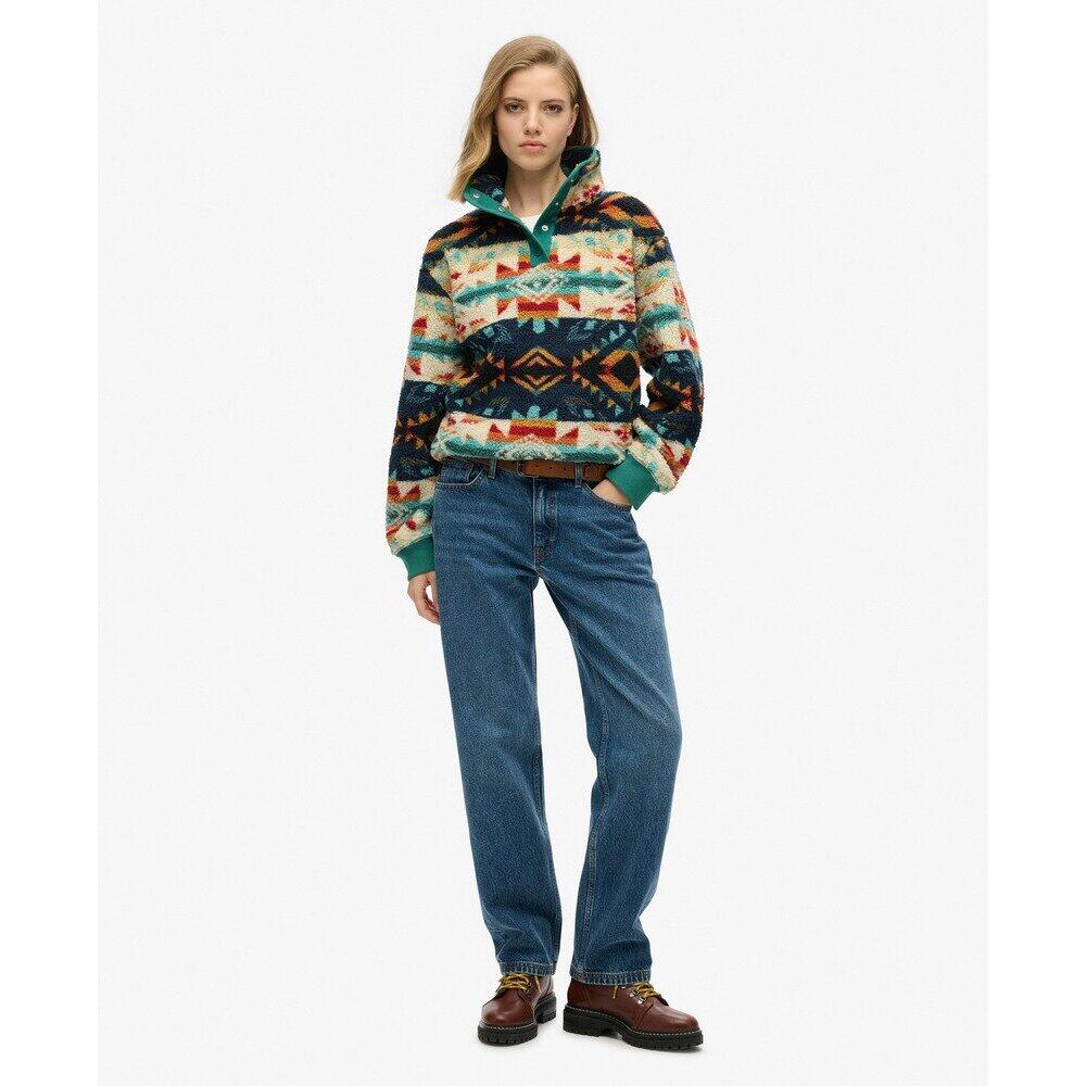 Sweatshirt demi-zip femme Superdry Super Soft 3/7