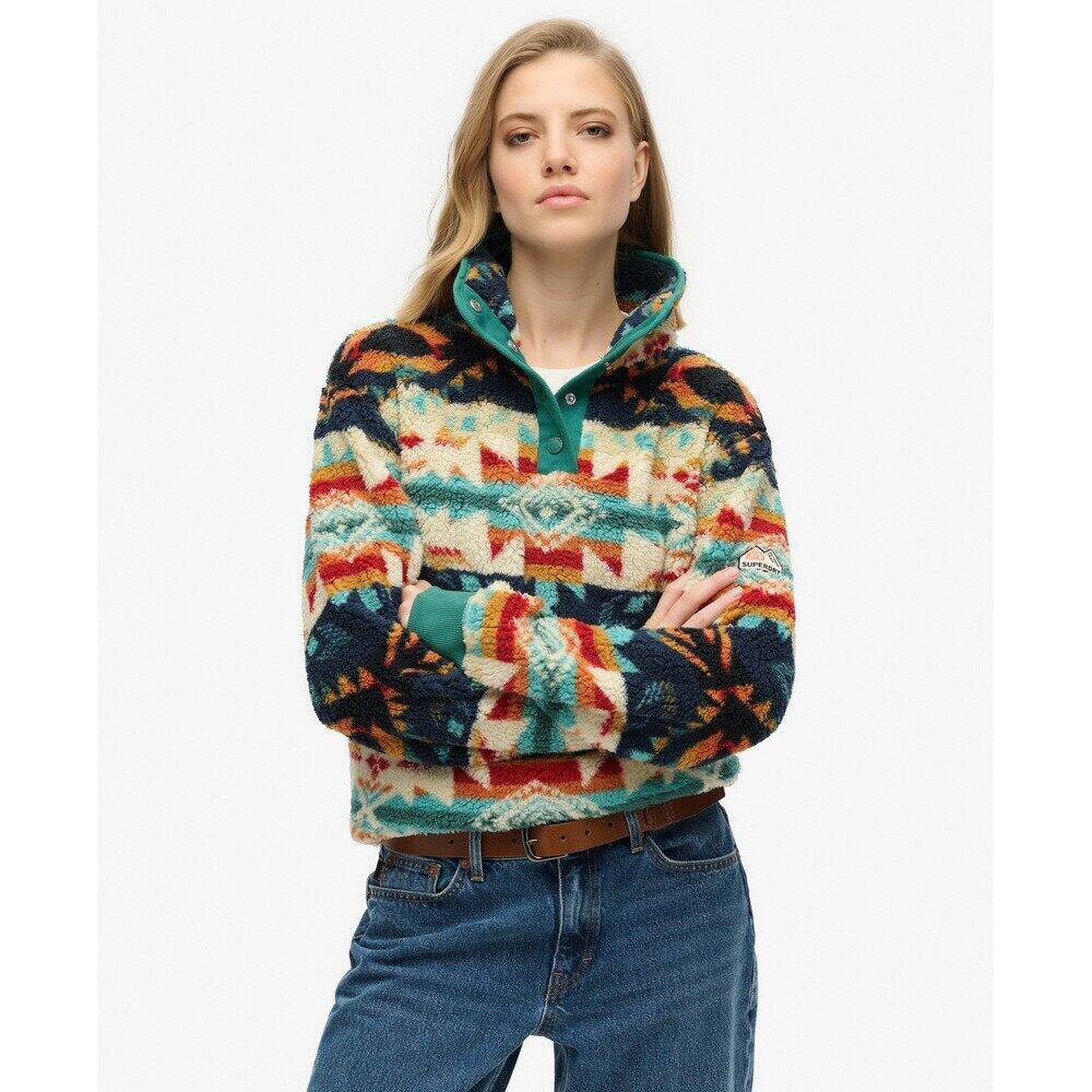 Sweatshirt demi-zip femme Superdry Super Soft 2/7