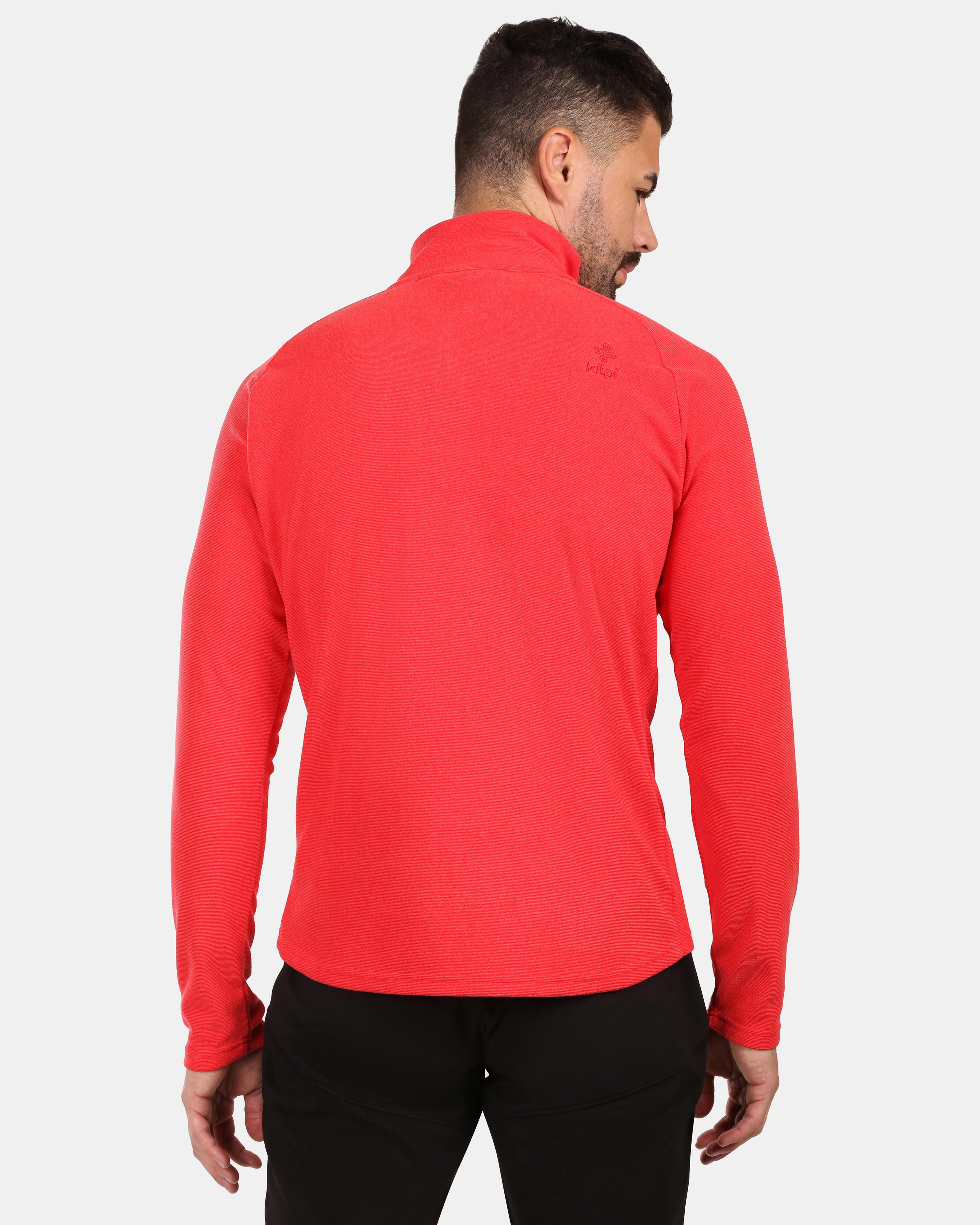 Kilpi Almeri-M Herren Fleece-Sweatshirt Rot 2/3