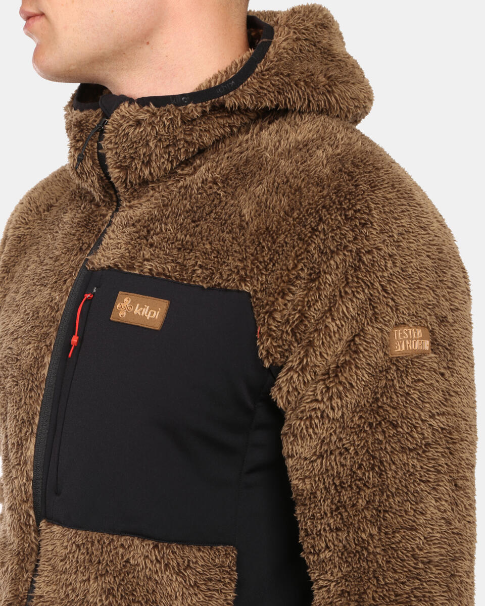Sudadera con capucha de forro polar para hombre Kilpi NORKA-M 4/5