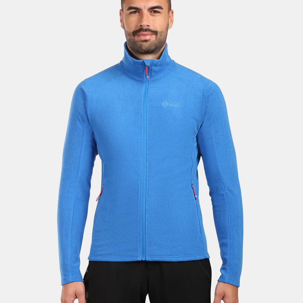 Kilpi Glamer-M Men's Full-Zip Fleece Sweatshirt Blue
