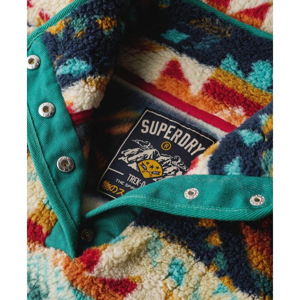 Sweatshirt demi-zip femme Superdry Super Soft 6/7