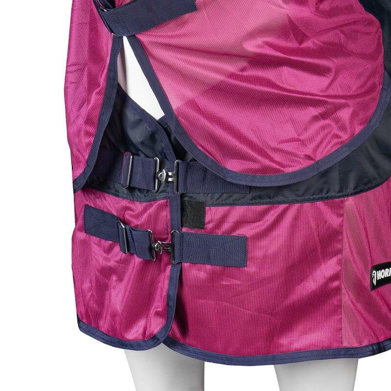 Horka Combi Regendeken & Vliegendeken - Navy Magenta 3/3