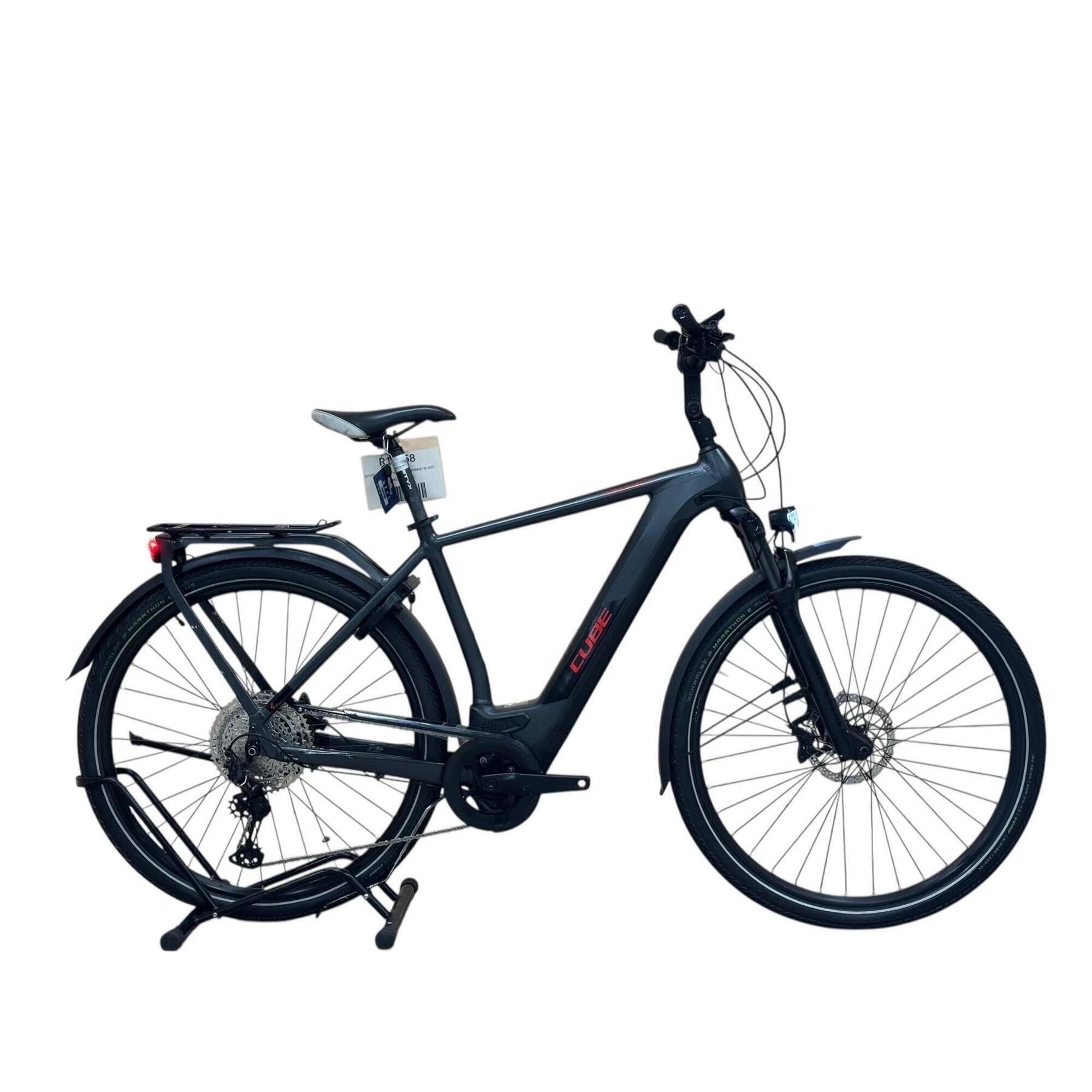 Cube - Reconditionné - Vélo Électrique Cube Kathmandu Hybrid Sl 625 Xt - Comme Neuf - Vélo Ville - Gris|noir - 54 Cm - Decathlon
