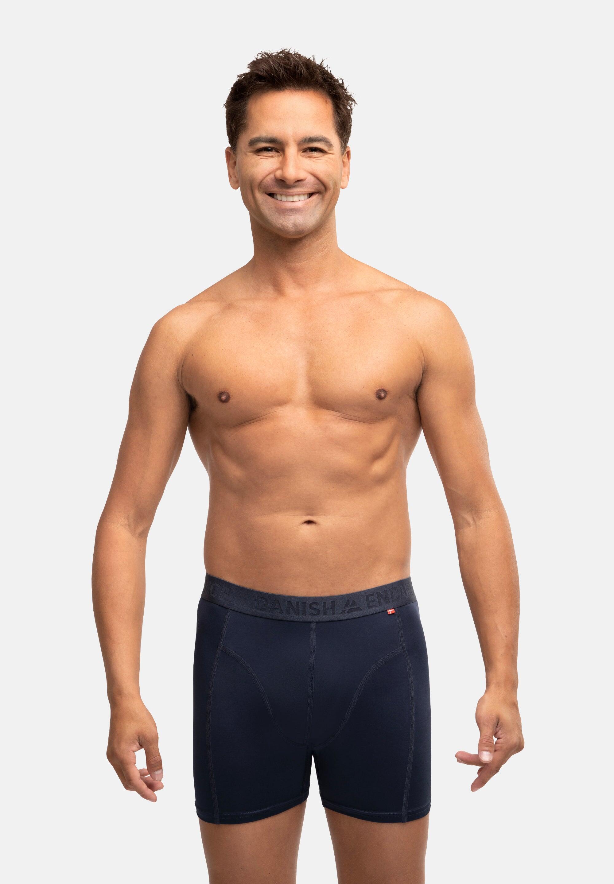 Herren Sport-Shorts 3er Pack Atmungsaktiv Schnelltrocknend Performance Passform 3/6