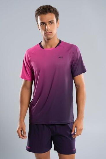 Camiseta Hombre PRO Blackberry Rose Degraded