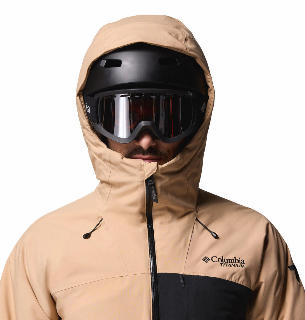 Skijacken Herren - COLUMBIA Winter District™ III Jacket - Canoe, Black 6/7