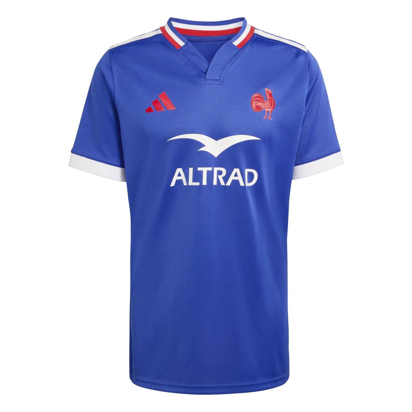 Camisola Replica Principal França Rugby 2025/26 FFR 3/7