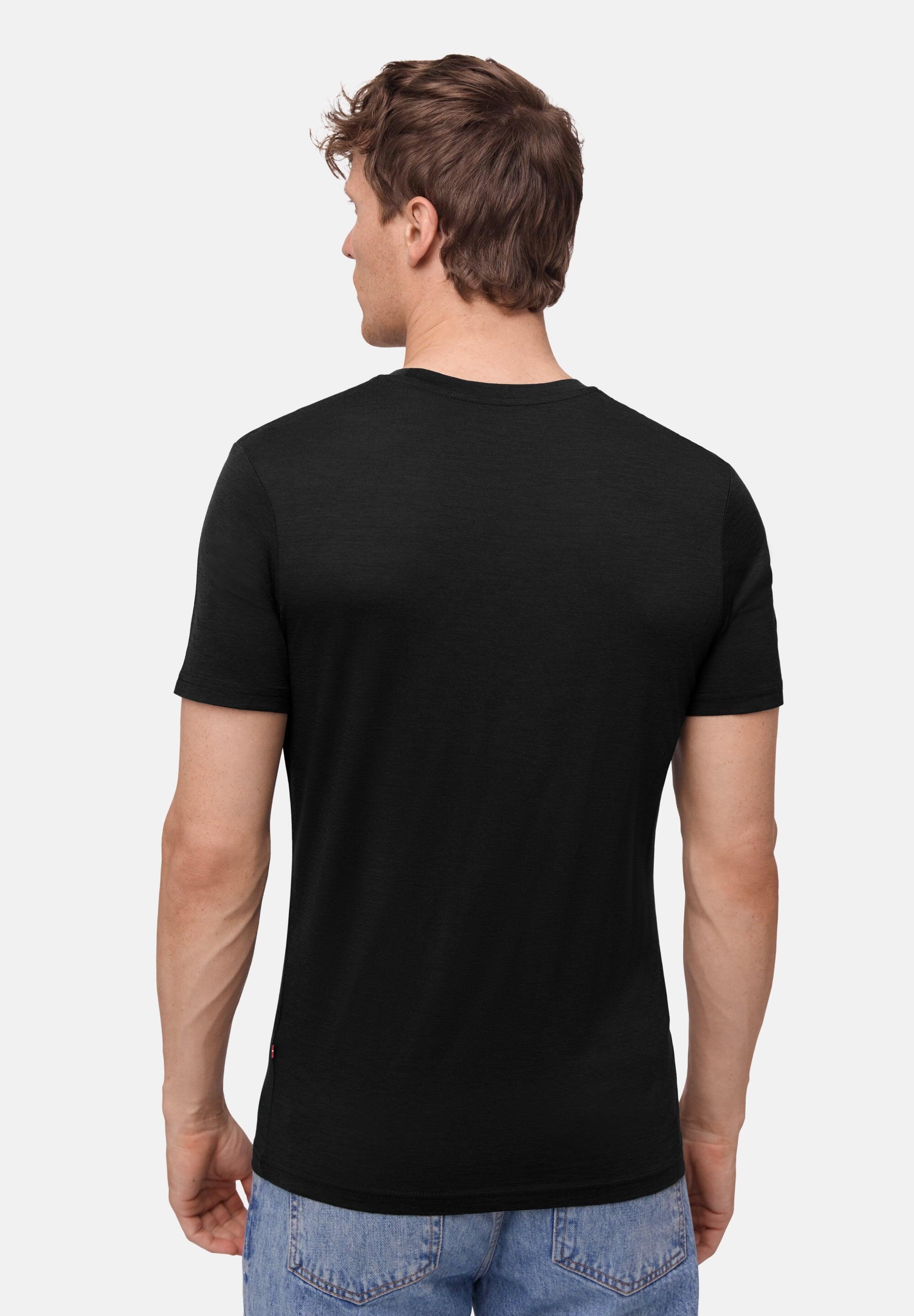Camiseta de lana merina 100% para hombre ligera y antiolor 1 unidad 4/6