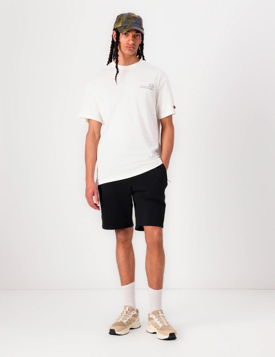 T-shirt pour homme Ellesse Blanc. 2/6