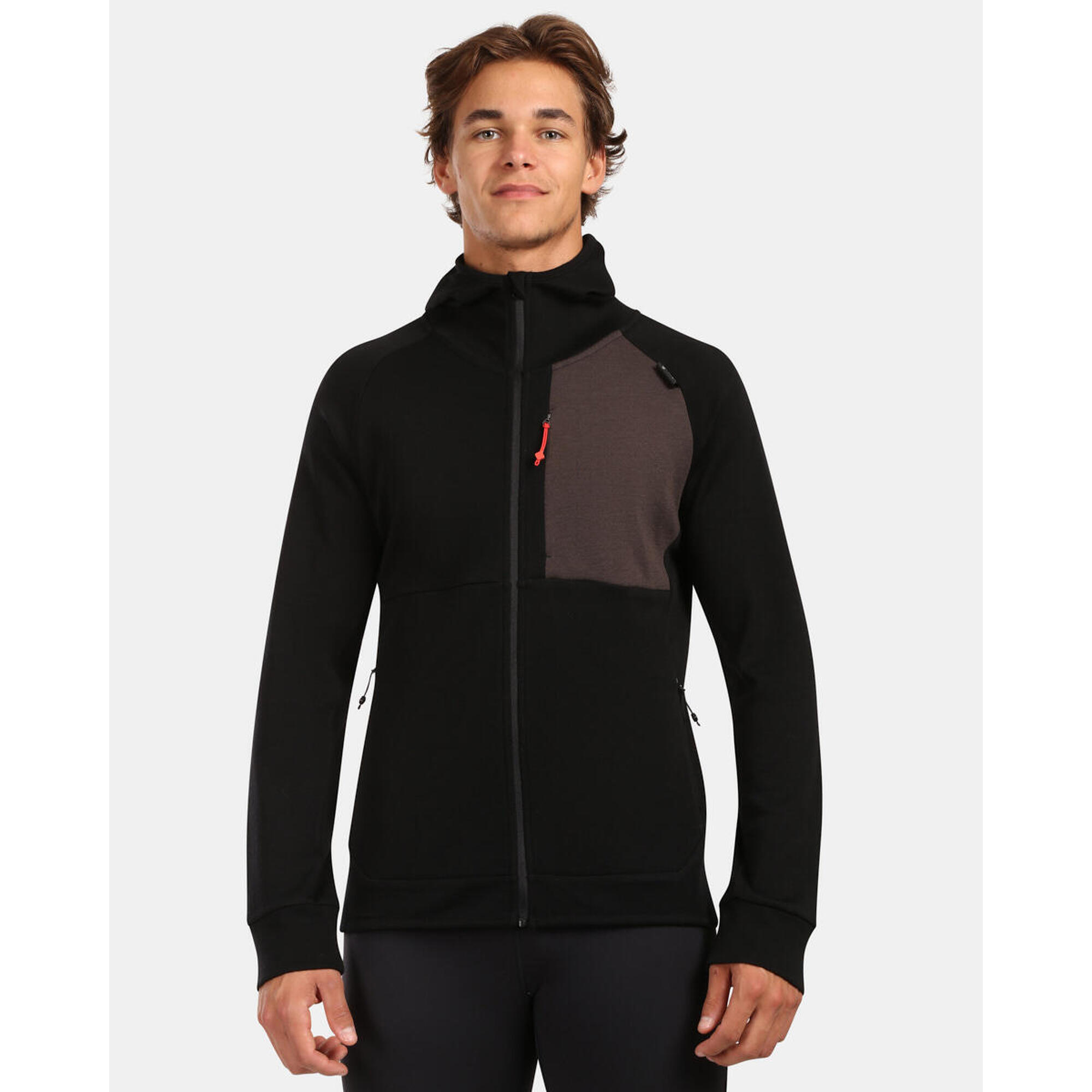 Kilpi - Pull Homme En Mérinos À Capuche Kilpi Merini-m - Pull - Noir - Decathlon