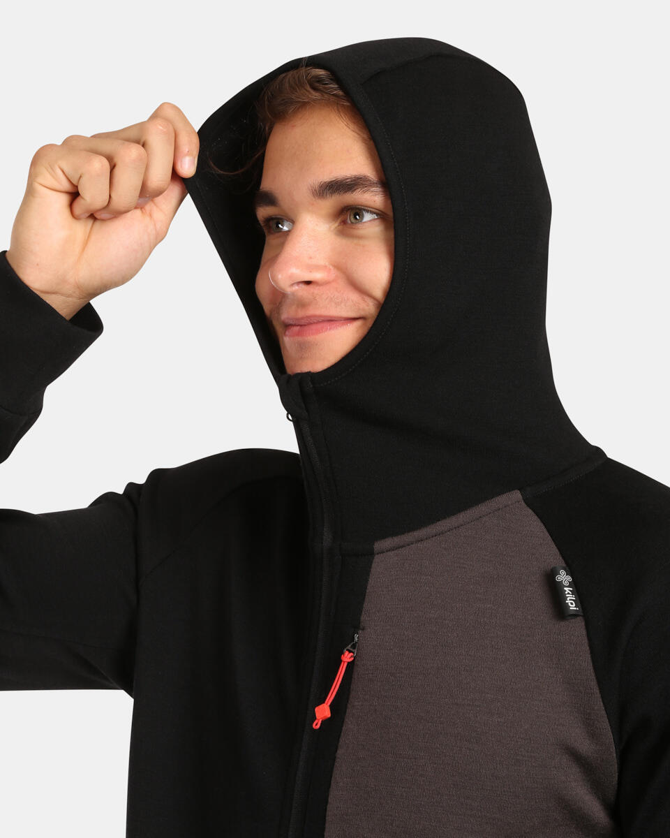 Pull en mérinos à capuche pour homme Kilpi MERINI-M 4/5