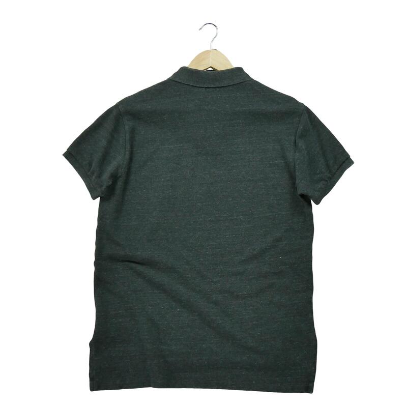Second life - Tricou polo pentru bărbați cu mânecă scurtă negru - Ca nou