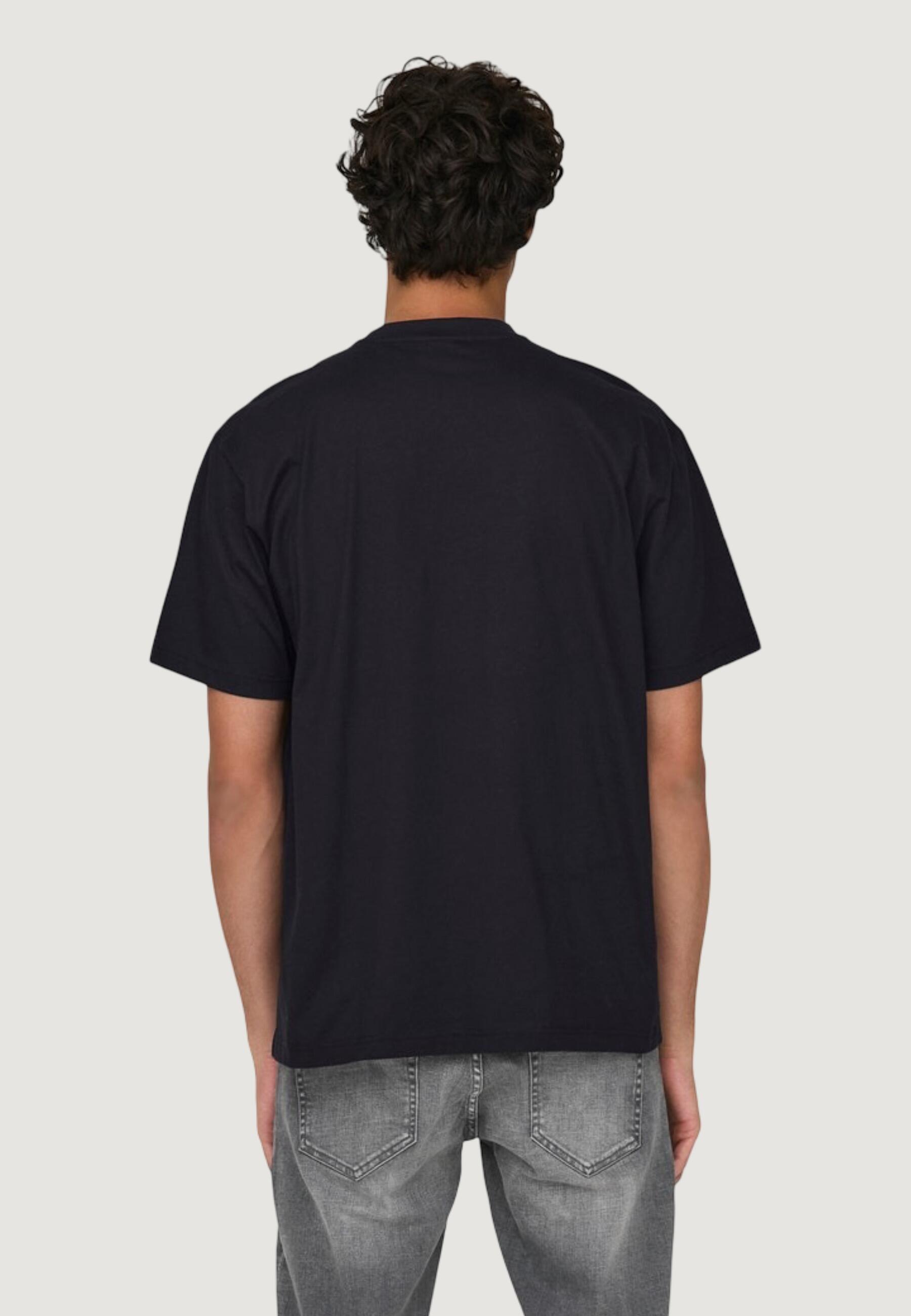 t-shirt crop top Onsfred Life Rlx Ss Tee Noos HOMME noir 2/4