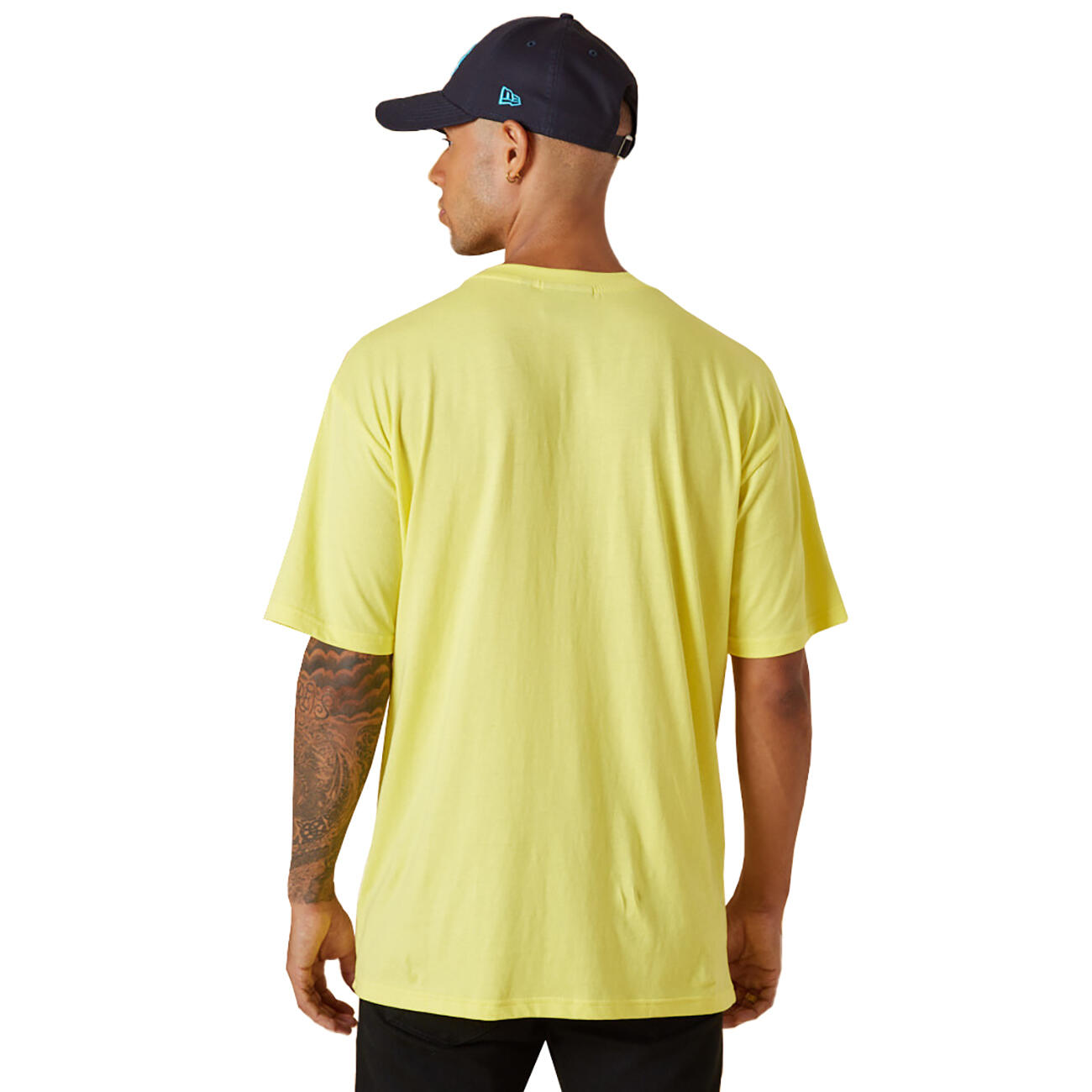 New Era T-Shirt Los Angeles Dodgers MLB League Essential Oversized gelb 2/5