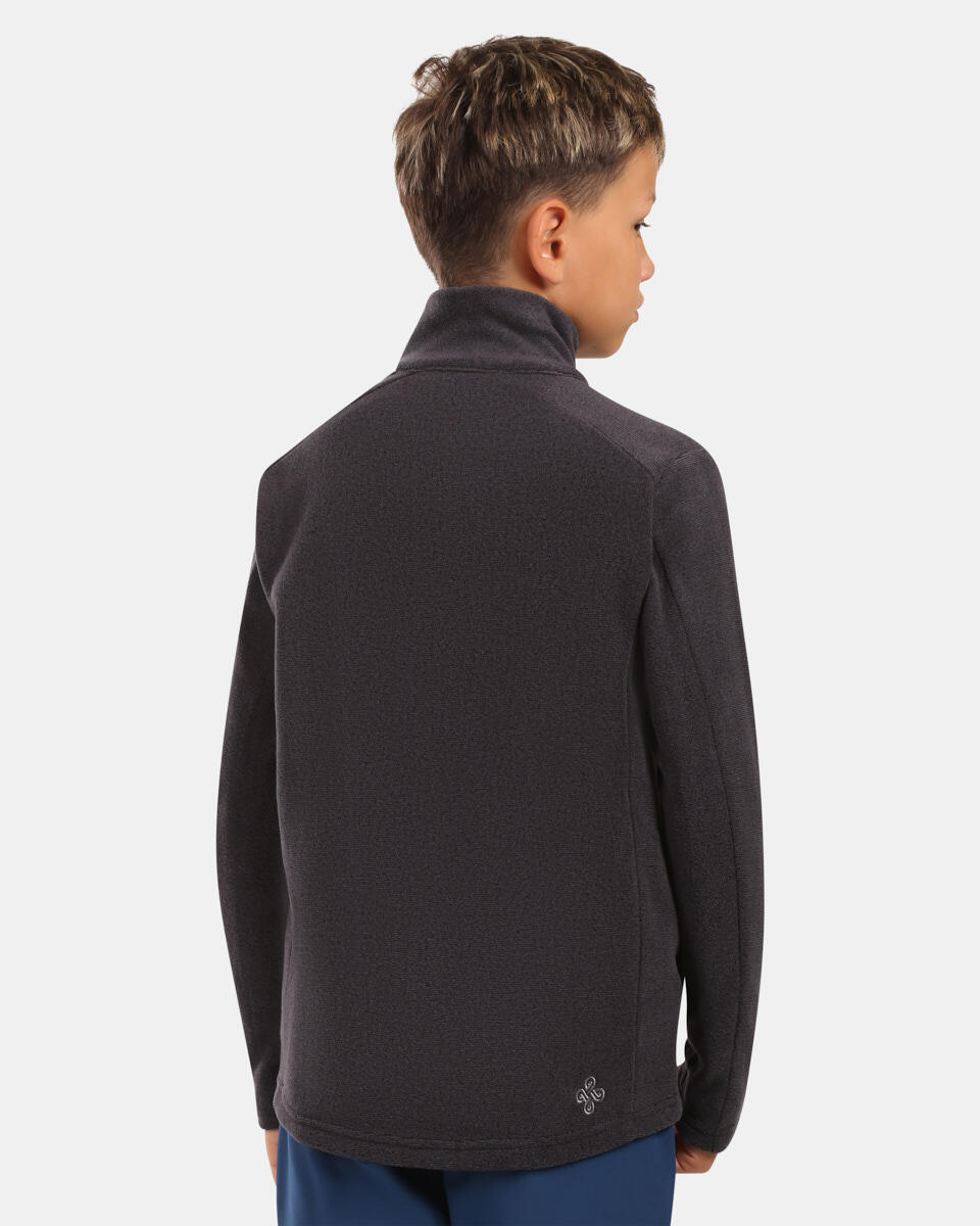 Sweat polaire enfant Kilpi Glamer-J noir 2/3