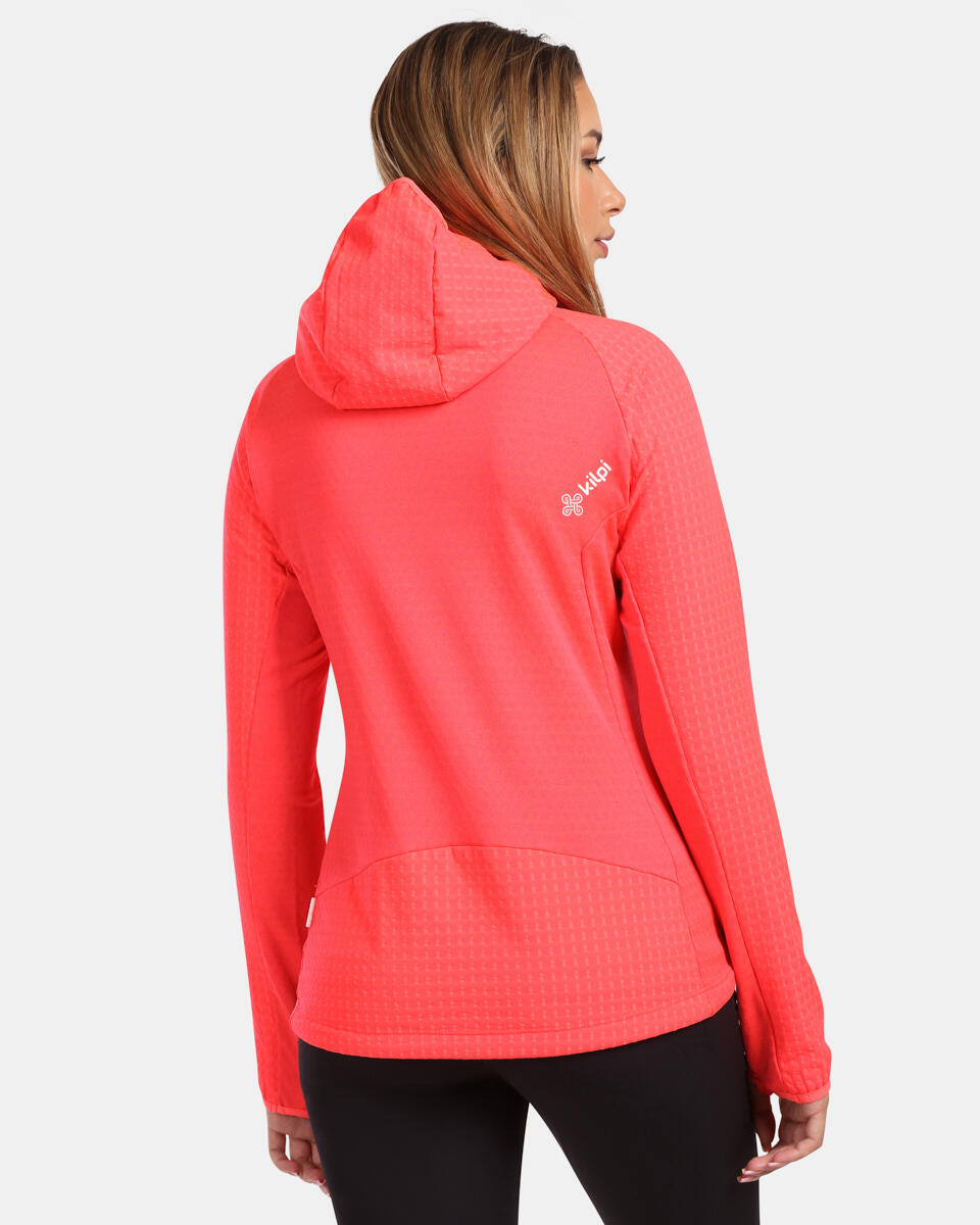 Sweat polaire femme Kilpi Frensis-W rose 2/7