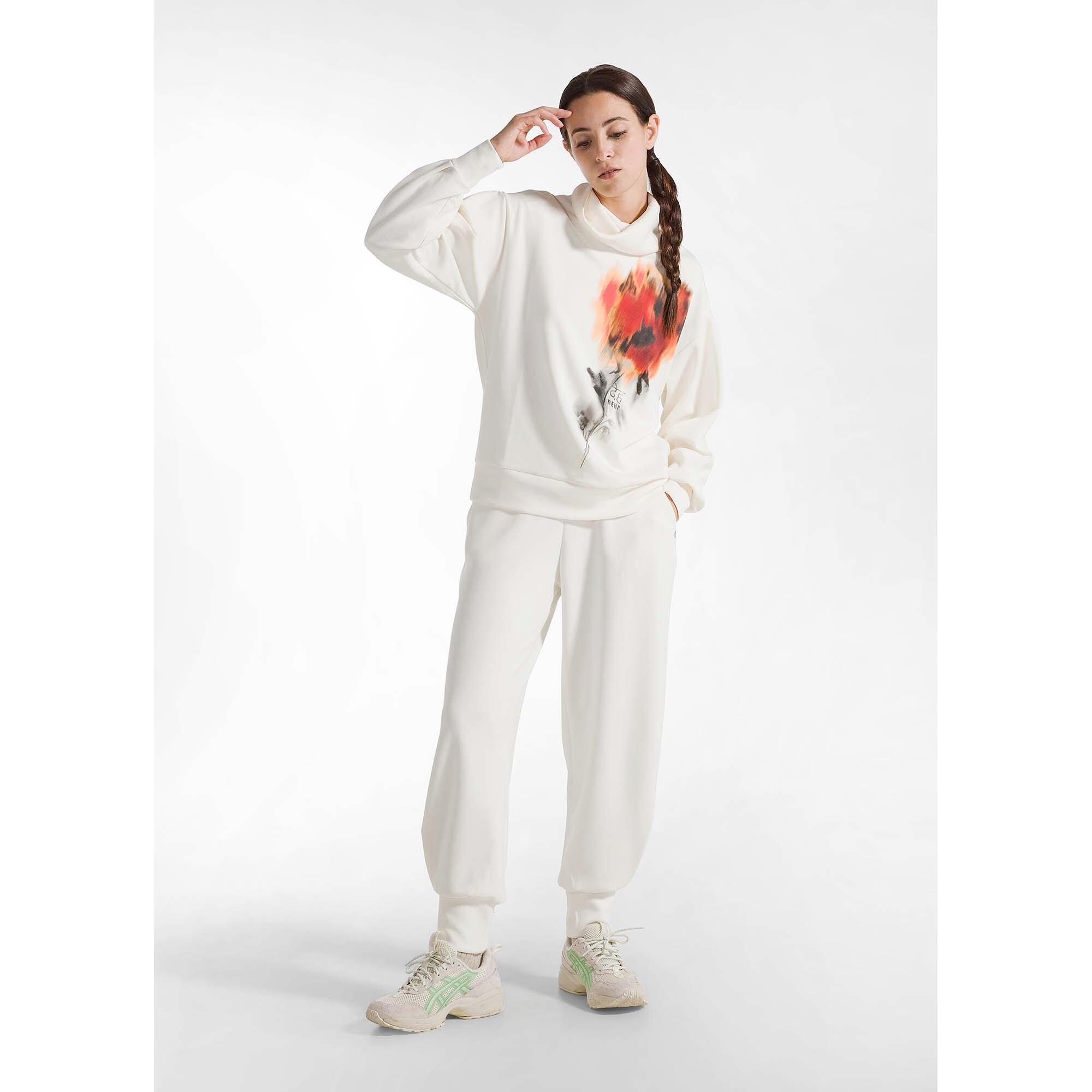 Deha Soft Touch Graphic Sweatshirt Vrouwen 5/5