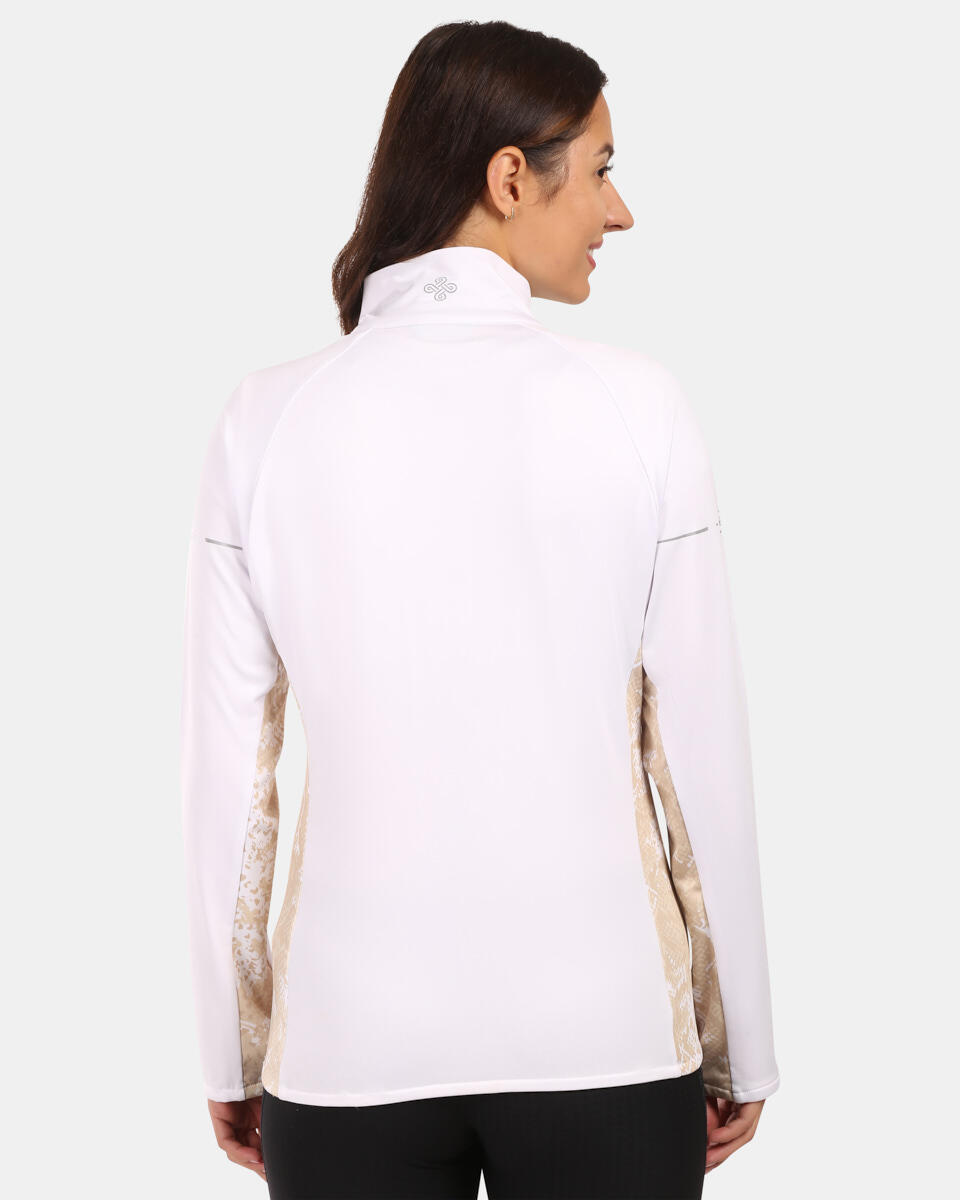 Sweat polaire femme Kilpi Junie-W, Opti‑Stretch, col montant 2/4
