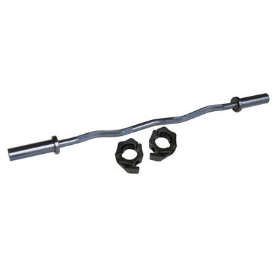 Curlstange mit Verschlüssen Gewichtheben Unisex