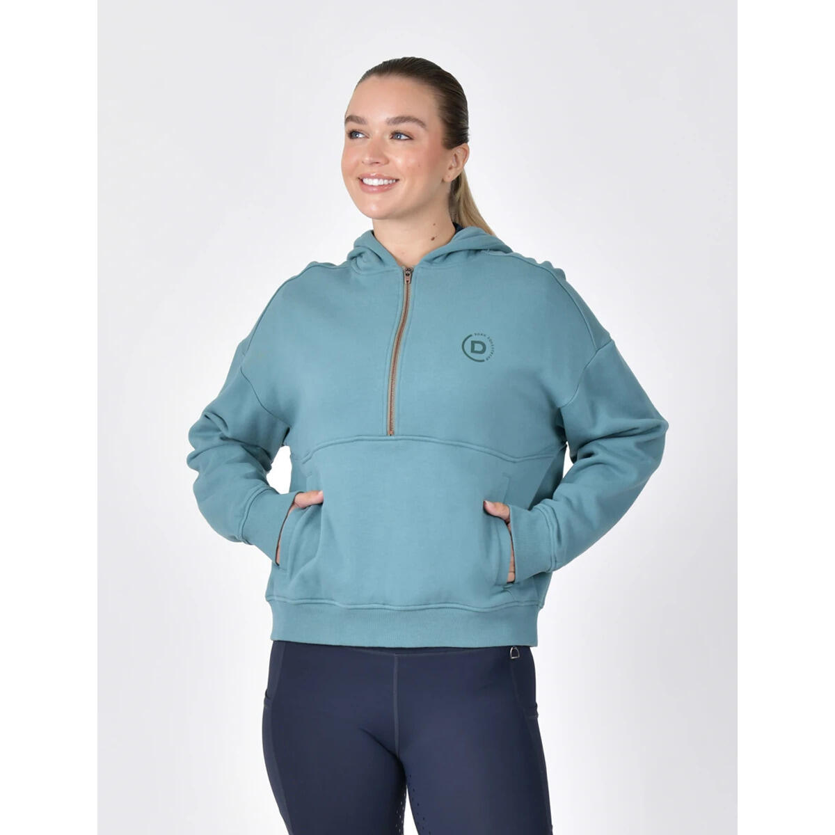 Dames fleece met capuchon Dublin 5/5