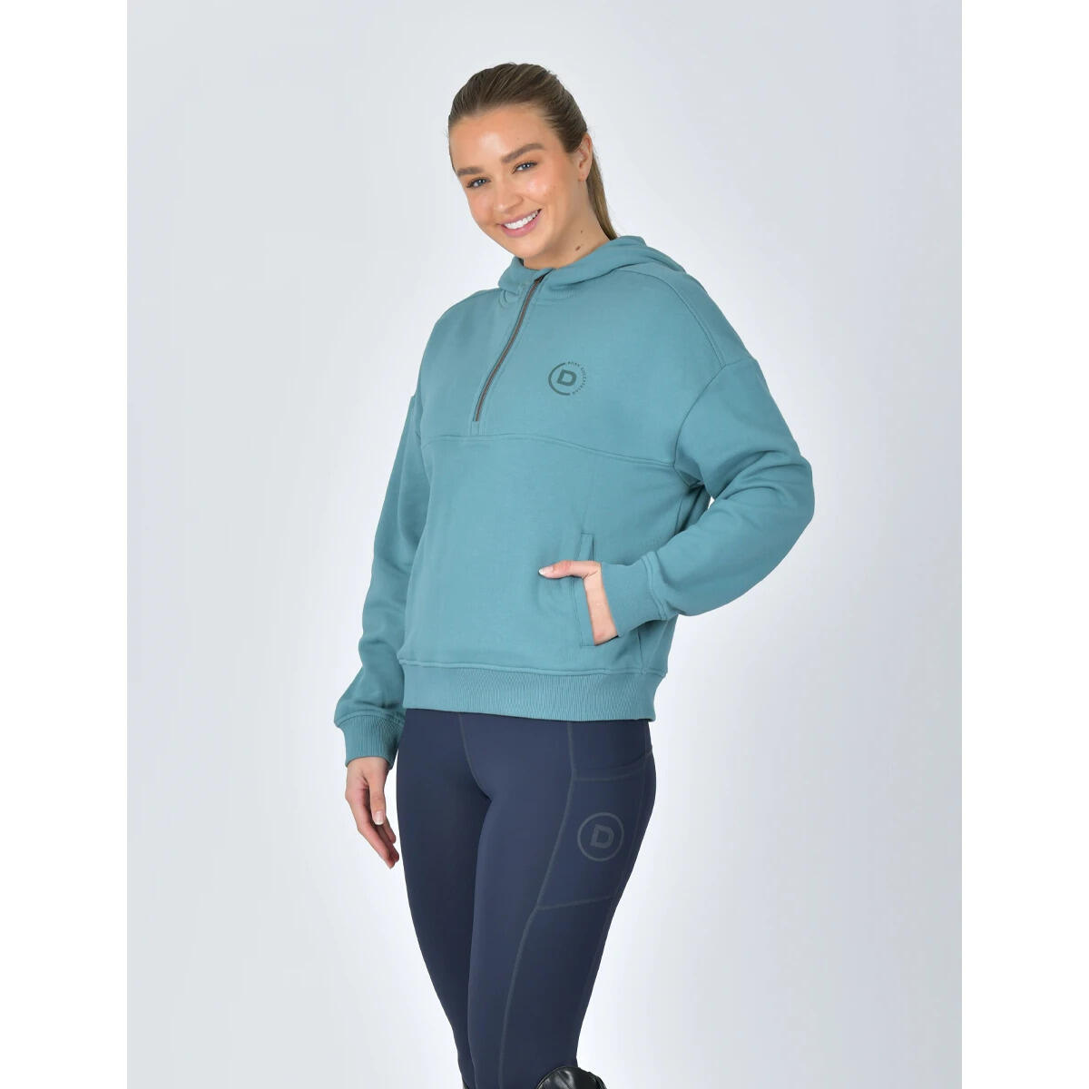 Dames fleece met capuchon Dublin 4/5