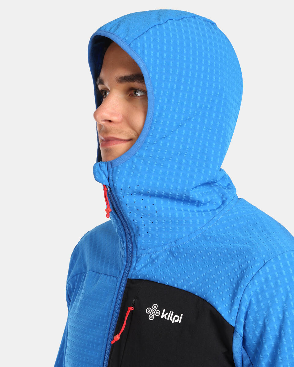 Felpa in pile con cappuccio da uomo Kilpi FRENI-M 5/7