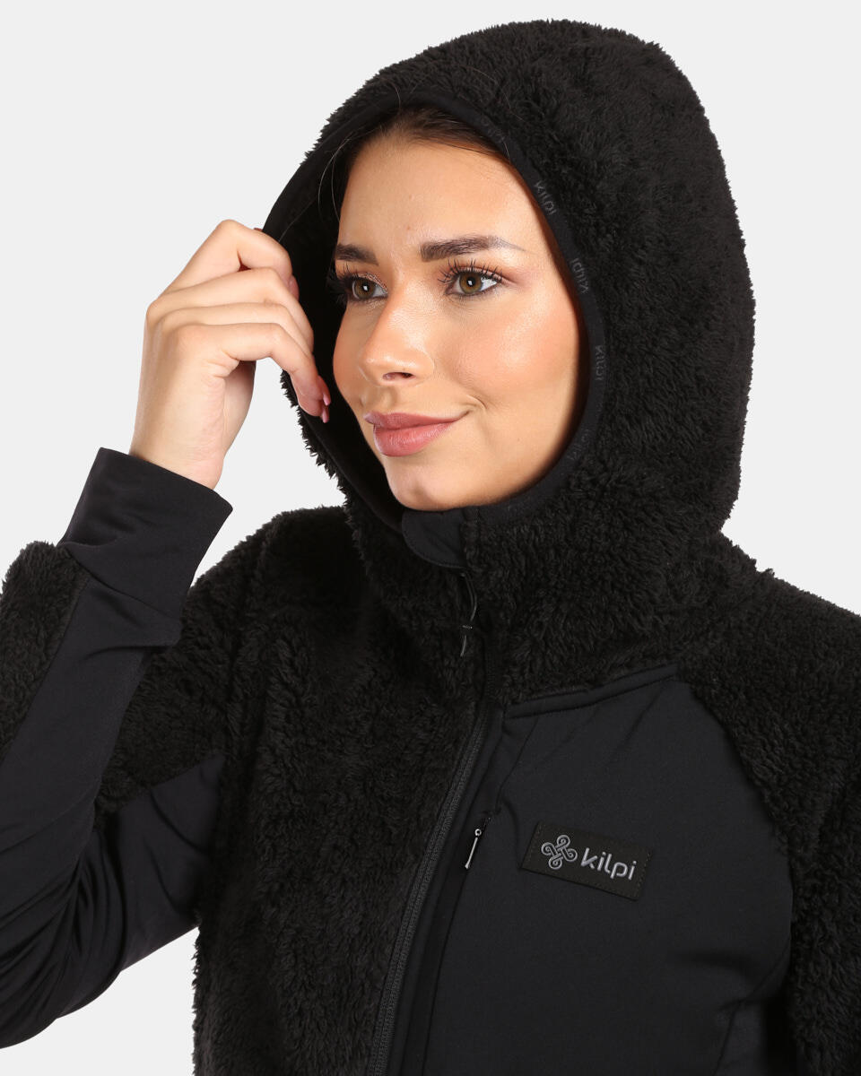 Polaire poilue sweat à capuche pour femme Kilpi NORKA-W 5/7